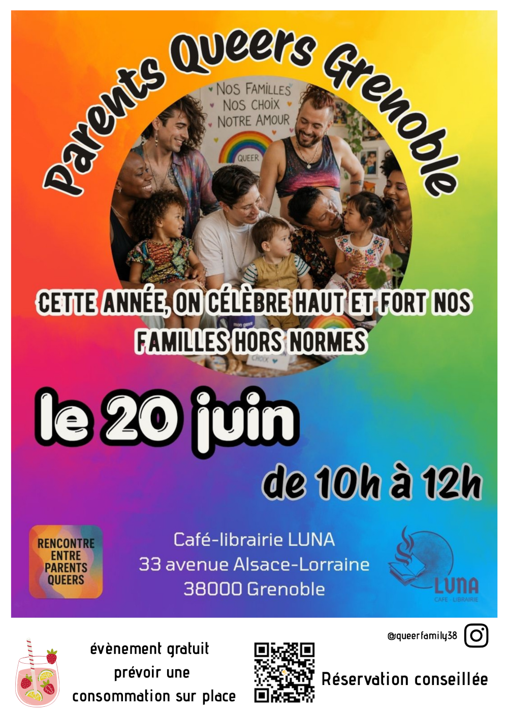 banner pre pride party